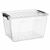 Opbevaringsbox Home BOX 15 ltr 356x275x220 mm PP med låg