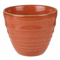 Krus Stonecast 28 cl Ø9.5x8.3 cm Porcelæn Orange