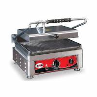 Klemgrill med Timer GMG 41x50x30 cm Grillareal 36x27 cm Rillet top/bund 300C