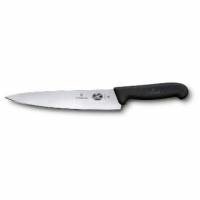 Kokkekniv Victorinox Fibrox klinge 22 cm Sort