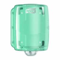 Dispenser Aft&oslash;rringsrulle Tork W2 V&aelig;goph&aelig;ng op til 30 cm Hvid/Turkis