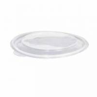 Plastlåg Ø190 mm klar Rund PP til Suppebæger 1000 ml