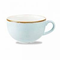 Kop Stonecast Cappuccino 22.7 cl Ø9.5x5.5 cm Porcelæn Lyseblå