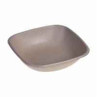 Bakke bowle 500 ml 170x170 mm square bagasse biocoated bionedbrydelig