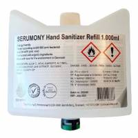 Hånddesinfektion Serumony Refill til dispenser 1 ltr