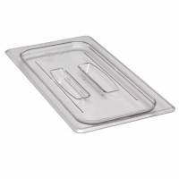 Låg til kantine med Håndtag Cambro 1/3GN 32.5x17.6cm Polycarbonat Klar