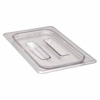 Låg til kantine med Håndtag Cambro 1/4GN 26.5x16.2cm Polycarbonat Klar