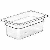 Kantine Cambro 1/4GN 2.5L 26.5x16.2x10cm Polycarbonat Klar