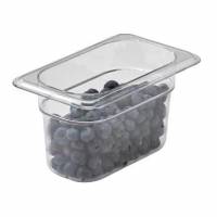 Kantine Cambro 1/9GN 0.85L 17.6x10.8x10cm Polycarbonat Klar