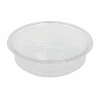 Plastbæger Deli 240 ml Ø121x35 mm Rund Bionedbrydelig PLA Klar