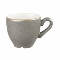 Kop Espresso Stonecast 10 cl Ø6.5x H5.5cm Porcelæn grå