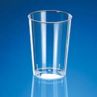 Plastglas 7 cl 60 mm Ø50 mm PS Klar