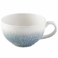 Kop RAku Cappucino 22.7 cl Ø9.5x5.5 cm Porcelæn Blå/hvid