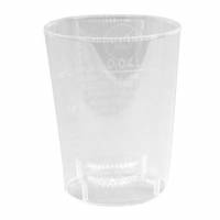 Plastglas snapseglas 2 cl /4 cl Ø42xH52 mm PS Klar