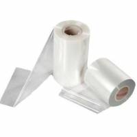 Krympefilm PE 700 mm x 1250 m 15 my falset til 350 mm Klar