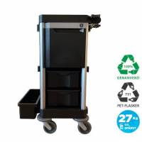 Rengøringsvogn Nordic Recycle trolley 2.0 str. S
