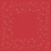 Dug Stikdug Dunicel 84x84 cm Star Shine Red