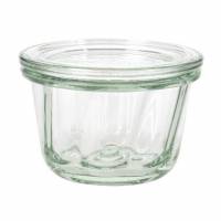 Patentglas Weck Muffinsform165ml Ø8.8xH5.5cm med låg Glas