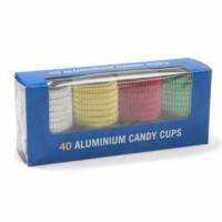 Aluminium Candy Cups Assorterede farver