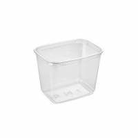 Plastb&aelig;ger M68-100 Rektangul&aelig;r 1000ml L141.6xB104.10xH109.30mm APET Klar
