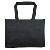 Shoppingbag 17 L L350 x B170 x H245 mm Nonwoven/PP 70 g Sort