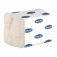 P&oslash;lse serviet i ark Bulkysoft B11xL19cm 2-lags Ecolabel Hvid Nyfiber