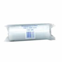 Frysepose uden skrivefelt 2 ltr 160x300 mm LDPE