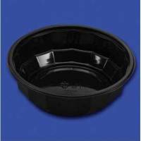 Plastskål Bowl Diamond 952 ml Ø188x60 mm RPET Sort