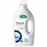 Tøjvask Flydende Neutral Colour uden Parfume/Blegemiddel/Optisk hvid 1250 ml