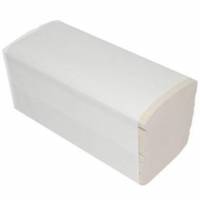 Håndklædeark Z-Fold 2-lag L24.8xB23xD11.5cm Genbrug Natur