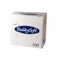 Serviet BulkySoft 33x33cm 2-lag Hvid