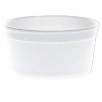 Termosk&aring;l skum hvid 23-24 cl 8 oz