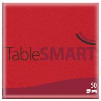 Serviet TableSMART airlaid 40x40 cm 1/4 fold Rød