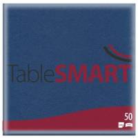 Serviet TableSMART airlaid 40x40 cm 1/4 fold Blå