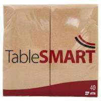 Serviet TableSMART airlaid 40x40cm 1/8 fold Natur