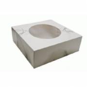 Kageæske S-Line 330x330x115 mm med Rude