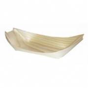 Båd 245x120x25 mm Bionedbrydelig Træ