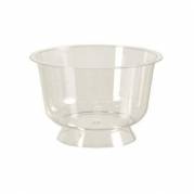 Dessertb&aelig;ger p&aring; fod 200ml &Oslash;95xH61mm PS klar