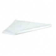 Silkekardus 42x60 cm 25/26 gr Hvid plano