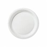 Paptallerken 18 cm Assiet PP Hvid