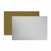 Kagepap 180x120 mm 600 gr Sølv/Guld