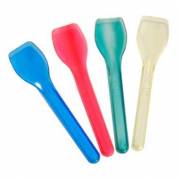 Isspade 9,5cm ass. farver 1000stk/pak