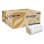 Håndklædeark Lucart T3 Natural 2-lags multifold 21x20,8cm 10,5cm 100% genbrugspapir