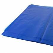 Plastark 680x840 mm 25 my LDPE Blå