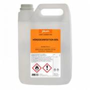 Hånddesinfektion Flydende Plum 85% ethanol med glycerin 5 ltr