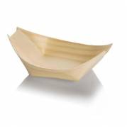 Træbåd poppeltræ 8cm 100stk/pak