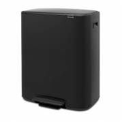 Pedalspand Brabantia Bo 2x30 ltr Sort