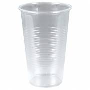 Plastikglas blød 50cl PP (øl) 50stk/ps (målestreg 0,5)
