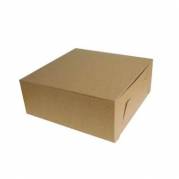 Kageæske 280x280x100 mm Brun
