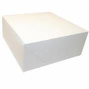 Kageæske 180x180x75 mm Hvid